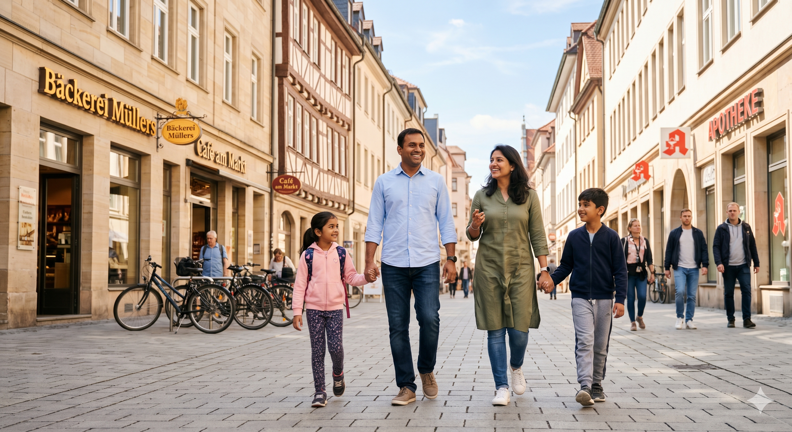 Family integrating in Europe